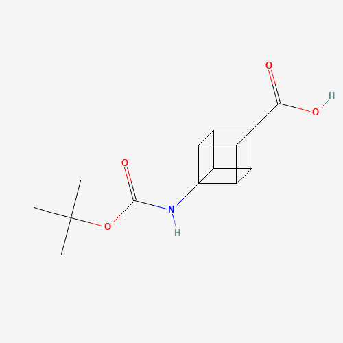 8-{[(tert-butoxy)carbonyl]amino}cubane-1-carboxylic acid