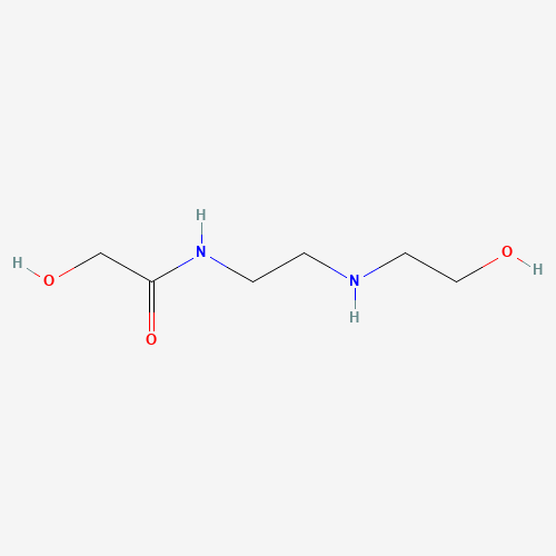 Molecular Structure of 100585-62-4 (N-[2-(2-Hydroxyethylamino)ethyl]-2-hydroxyacetamide)