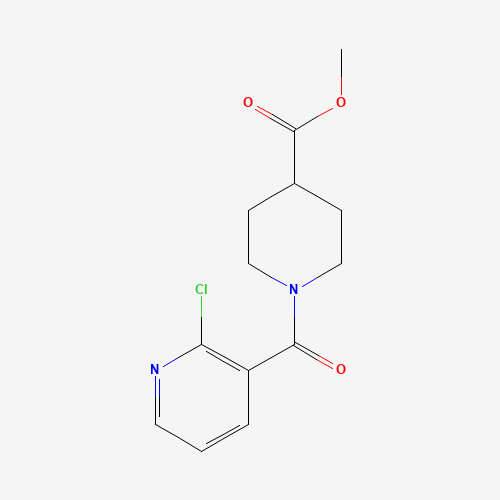 methyl 1-(2-chloropyridine-3-carbonyl)piperidine-4-carboxylate