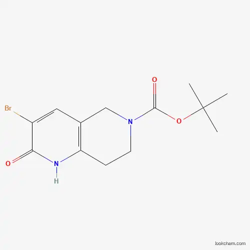 tert-Butyl 3-bromo-2-oxo-1,5,7,8-tetrahydro-1,6-naphthyridine-6(2H)-carboxylate