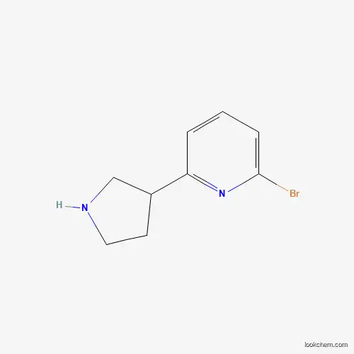 2-bromo-6-(pyrrolidin-3-yl)pyridine