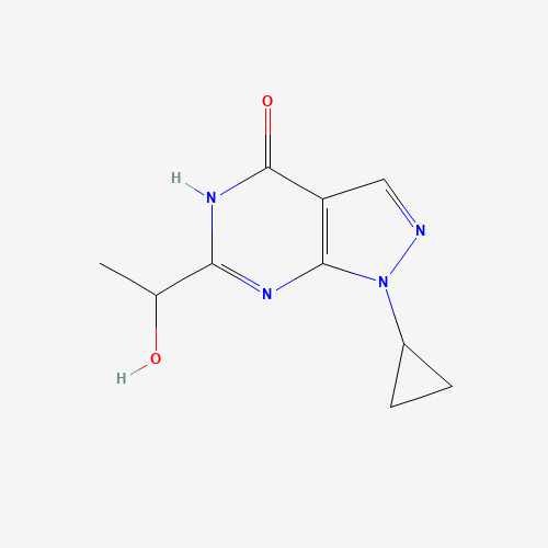(S)-1-cyclopropyl-6-(1-hydroxyethyl)-1H-pyrazolo[3,4-d]pyrimidin-4(5H)-one