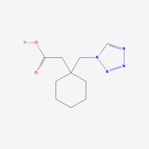 [1-(1H-Tetrazol-1-ylmethyl)cyclohexyl]acetic acid