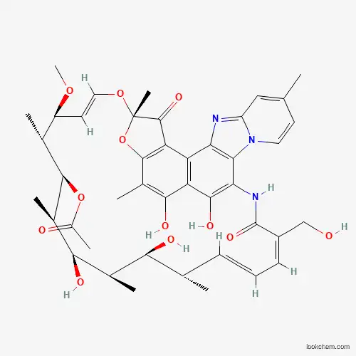 Molecular Structure of 1210022-90-4 (16-Desmethyl-16-(hydroxymethyl)rifaximin)