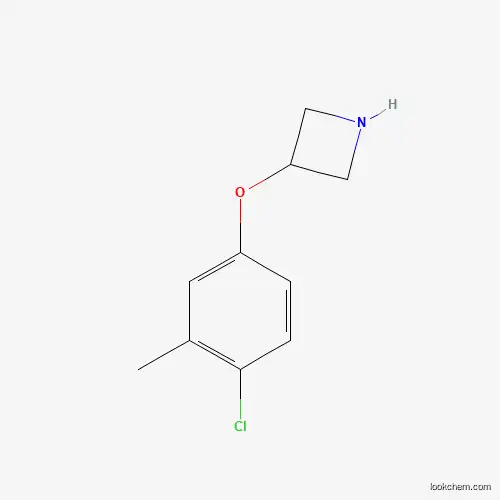 Molecular Structure of 1219948-74-9 (3-(4-Chloro-3-methylphenoxy)azetidine)