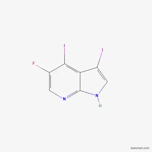 Best price/ 5-Fluoro-3,4-diiodo-1h-pyrrolo[2,3-b]pyridine  CAS NO.1228666-23-6