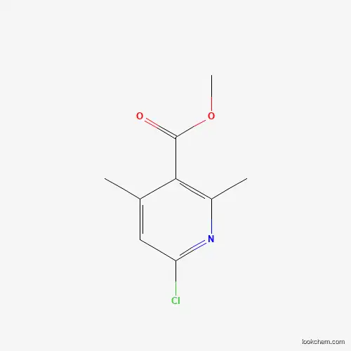 Molecular Structure of 1256789-09-9 (Methyl 6-chloro-2,4-dimethylnicotinate)