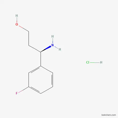 (3R)-3-amino-3-(3-fluorophenyl)propan-1-ol,hydrochloride
