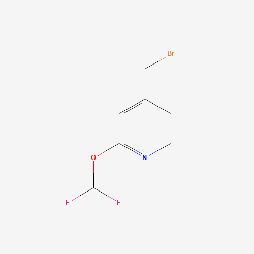 4-(BroMoMethyl)-2-(difluoroMethoxy)pyridine