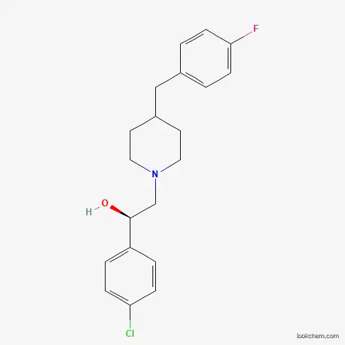 (1R)-1-(4-CHLOROPHENYL)-2-[4-(4-FLUOROBENZYL)PIPERIDIN-1-YL]ETHAN-1-OLCAS