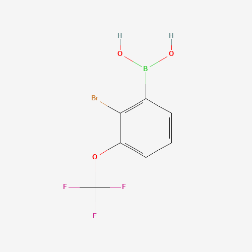 2-Bromo-3-(trifluoromethoxy)phenylboronic acid(1309980-96-8)