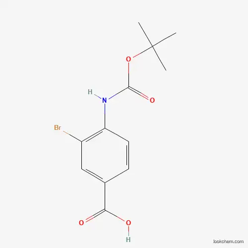 3-broMo-4-(tert-butoxycarbonylaMino)benzoic acid