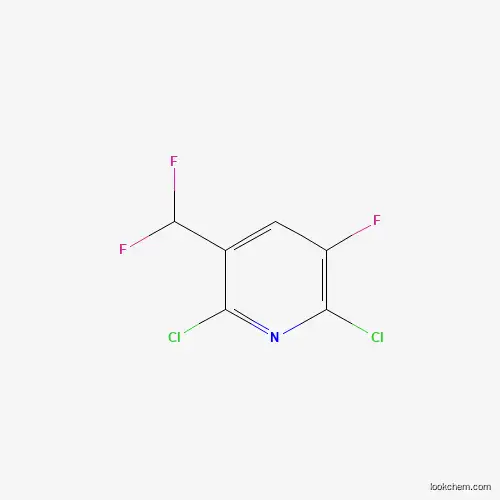 2,6-Dichloro-3-(difluoromethyl)-5-fluoro-pyridine