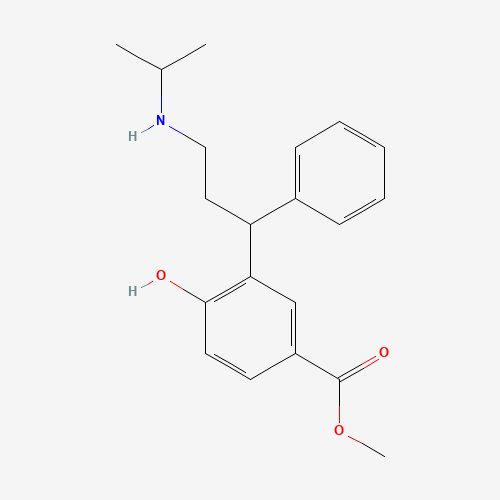4-Hydroxy-3-[3-[(1-Methylethyl)aMino]-1-phenylpropyl]-benzoic Acid Methyl Ester
