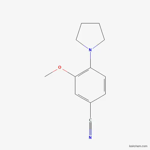 3-Methoxy-4-(pyrrolidin-1-yl)benzonitrile