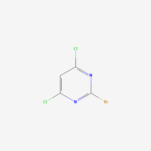 Molecular Structure of 1399480-88-6 (2-Bromo-4,6-dichloropyrimidine)