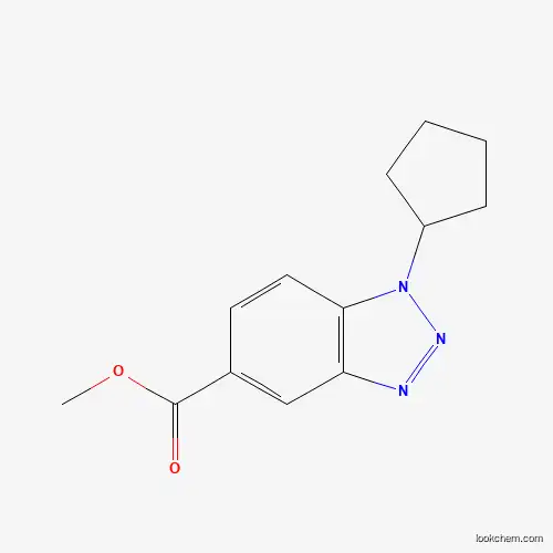 Methyl 1-cyclopentyl-1,2,3-benzotriazole-5-carboxylate