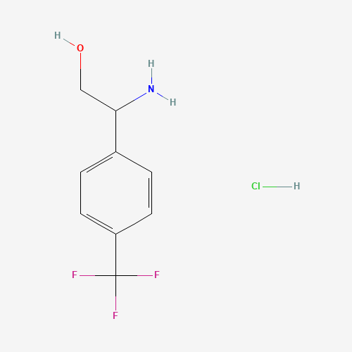 2-AMINO-2-(4-(TRIFLUOROMETHYL)PHENYL)ETHANOL HCl