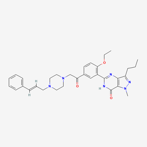 Molecular Structure of 1446089-83-3 (Cinnamyldenafil)