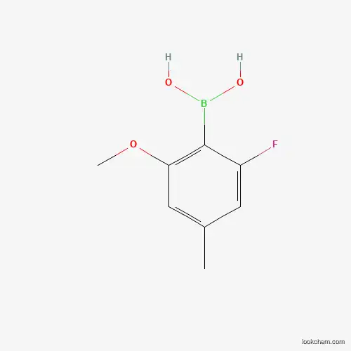 (2-fluoro-6-methoxy-4-methylphenyl)boronic acid