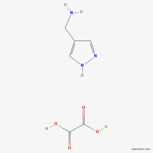 1H-pyrazol-4-ylmethanamine; oxalic acid