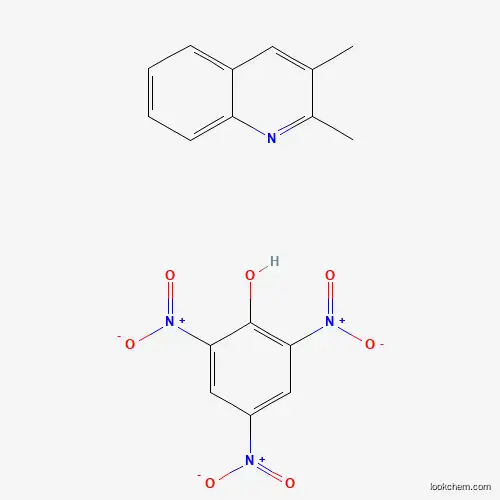 Molecular Structure of 1567-42-6 (2,4,6-Trinitrophenol--2,3-dimethylquinoline (1/1))