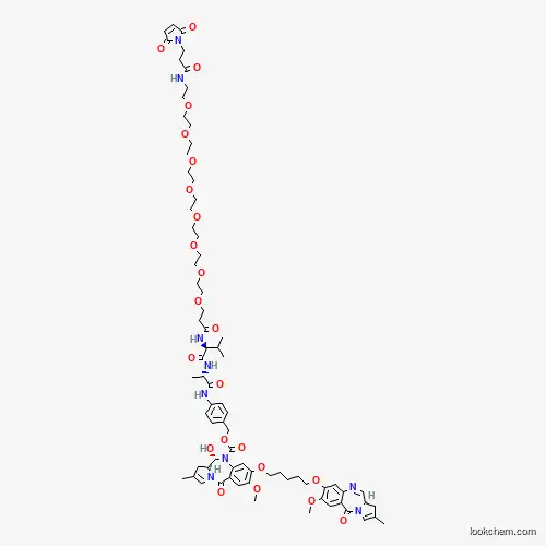 MP-PEG8-VA-PABC-PBD Dimer CAS No.1595275-62-9