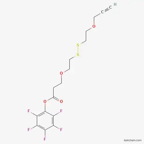 Propargyl-PEG1-SS-PEG1-PFP ester