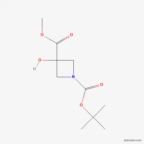 1-tert-butyl 3-methyl 3-hydroxyazetidine-1,3-dicarboxylate