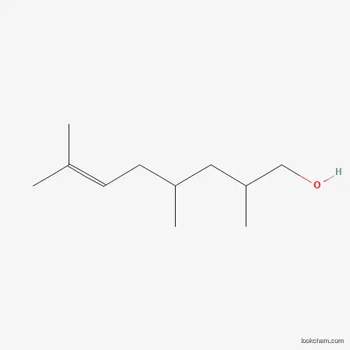 Molecular Structure of 1913285-57-0 (2,4,7-Trimethyloct-6-en-1-ol)
