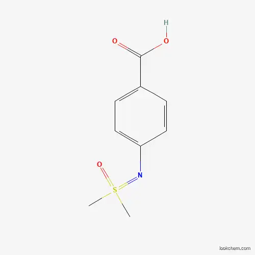 4-((dimethyl(oxo)-l6-sulfanylidene)amino)benzoic acid