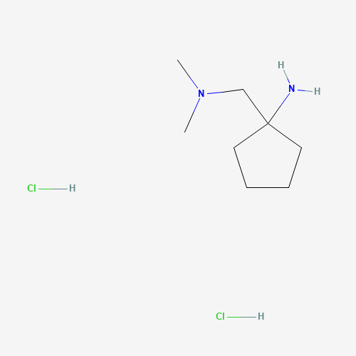 1-((dimethylamino)methyl)cyclopentan-1-amine dihydrochloride