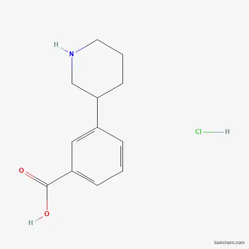 3-(piperidin-3-yl)benzoic acid hydrochloride