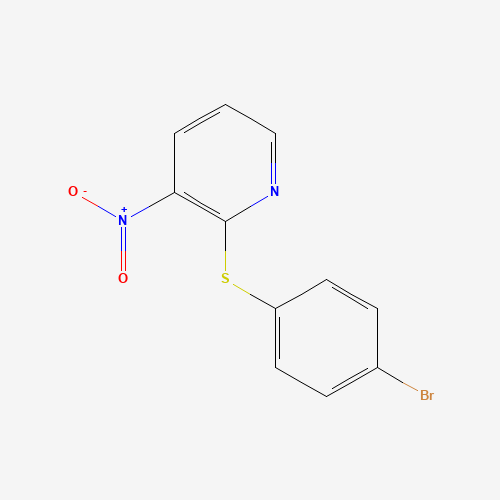 2-[(4-bromophenyl)sulfanyl]-3-nitropyridine