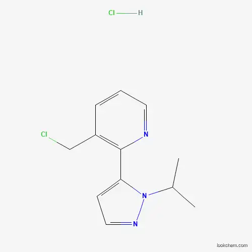 3-(chloromethyl)-2-(1-isopropyl-1H-pyrazol-5-yl)pyridine dihydrochloride