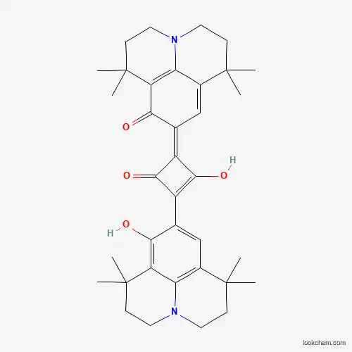 (7Z)-7-[2-hydroxy-3-(6-hydroxy-4,4,10,10-tetramethyl-1-azatricyclo[7.3.1.05,13]trideca-5,7,9(13)-trien-7-yl)-4-oxocyclobut-2-en-1-ylidene]-4,4,10,10-tetramethyl-1-azatricyclo[7.3.1.05,13]trideca-5(13),8-dien-6-one