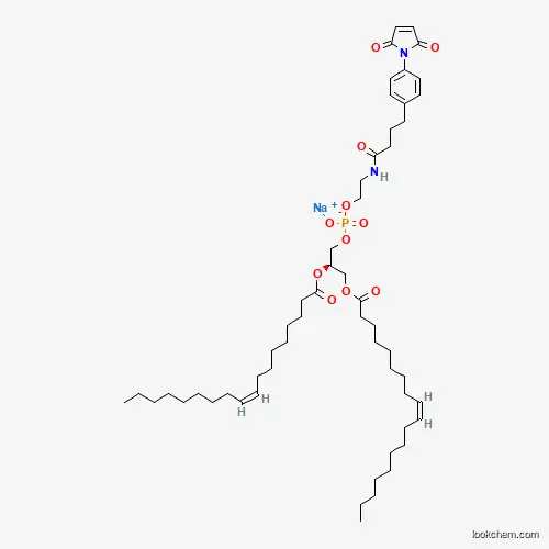 1,2-디올레오일-sn-글리세로-3-포스포에탄올라민-N-[4-(p-말레이미도페닐)부티라미드](나트륨염)