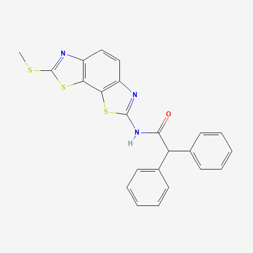 7-(Methylthio)-2-[(2,2-diphenylacetyl)amino]benzo[1,2-d:4,3-d′]bisthiazole(397290-30-1)
