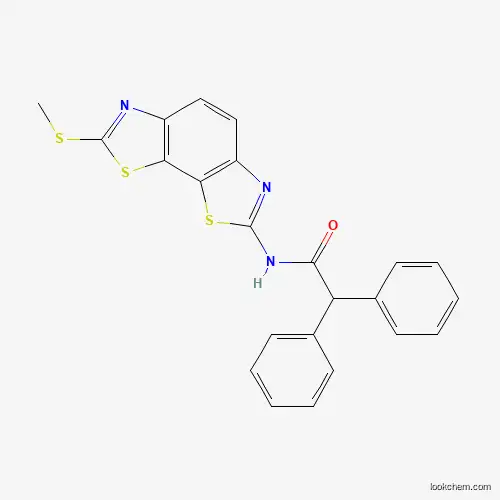 7-(Methylthio)-2-[(2,2-diphenylacetyl)amino]benzo[1,2-d:4,3-d′]bisthiazole
