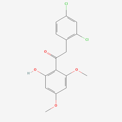 2-(2,4-DICHLOROPHENYL)-1-(2-HYDROXY-4,6-DIMETHOXYPHENYL)ETHANONE