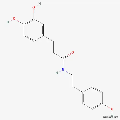 Molecular Structure of 501939-19-1 (Dihydro-N-Caffeoyltyramine)