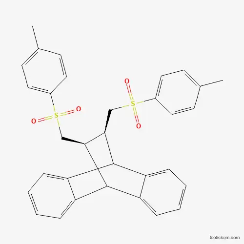 Molecular Structure of 7152-30-9 ((15S,16R)-15,16-bis[(4-methylphenyl)sulfonylmethyl]tetracyclo[6.6.2.02,7.09,14]hexadeca-2,4,6,9,11,13-hexaene)