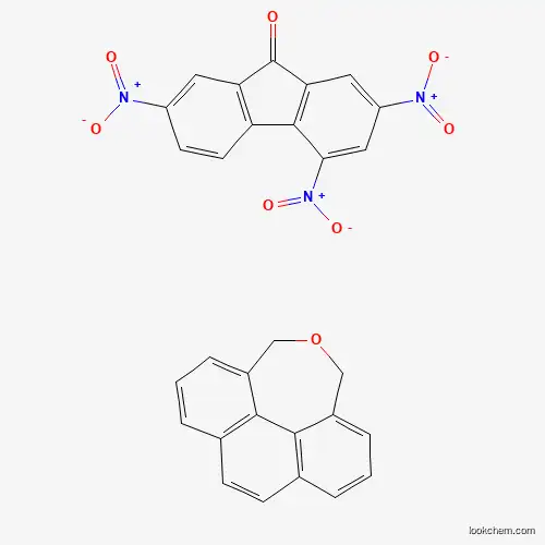 Molecular Structure of 7499-77-6 (3-Oxatetracyclo[7.6.2.05,17.012,16]heptadeca-1(15),5,7,9(17),10,12(16),13-heptaene;2,4,7-trinitrofluoren-9-one)