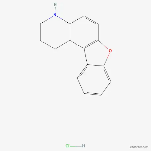 Molecular Structure of 7512-73-4 (1,2,3,4-Tetrahydro-[1]benzofuro[3,2-f]quinoline;hydrochloride)