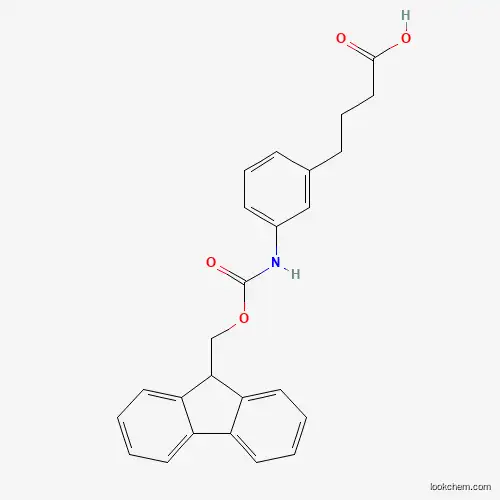 Molecular Structure of 867382-45-4 (Fmoc-4-(3-aminophenyl)butanoic acid)