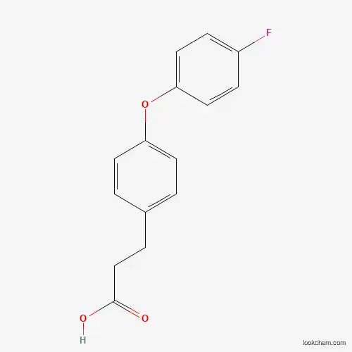 3-(4-(4-FLUOROPHENOXY)PHENYL)PROPANOIC ACID