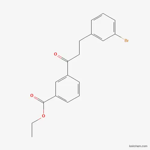 3-(3-BROMOPHENYL)-3'-CARBOETHOXYPROPIOPHENONE