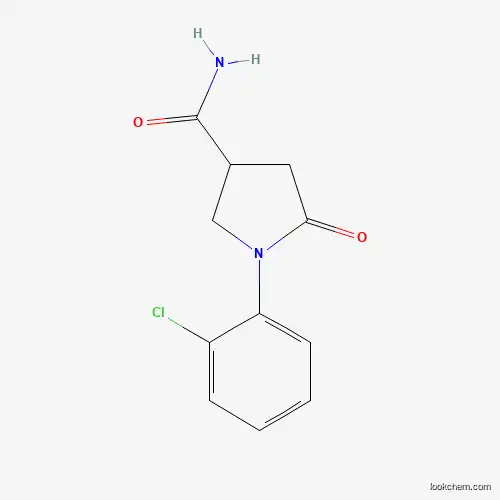 1-(2-CHLOROPHENYL)-5-OXOPYRROLIDINE-3-CARBOXAMIDE