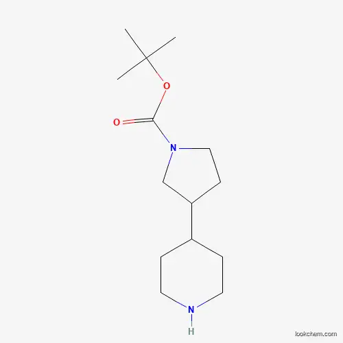 tert-Butyl 3-(piperidin-4-yl)pyrrolidine-1-carboxylate cas no. 929974-10-7 98%