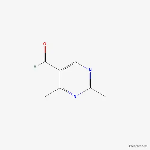 Molecular Structure of 933702-51-3 (2,4-Dimethylpyrimidine-5-carbaldehyde)